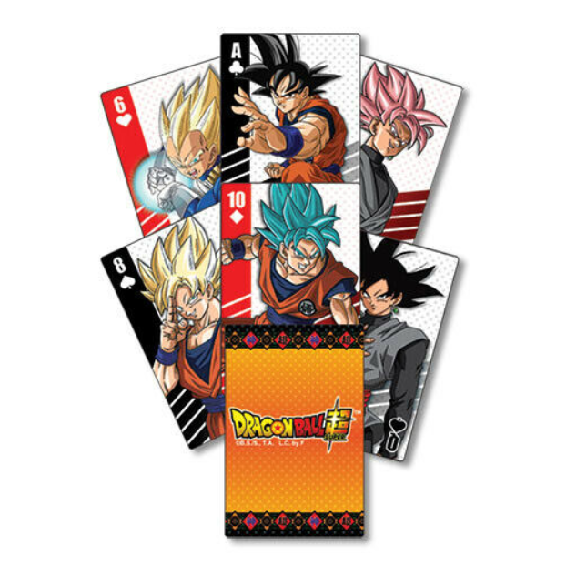 DRAGON BALL SUPER 52 CARDS PLAYING CARD DECK BRAND NEW 51660 